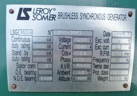 柴油发电机 康明斯600KW