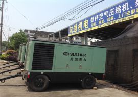 螺杆空压机组 中美合资