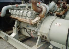 柴油发电机 韩国大宇500KW