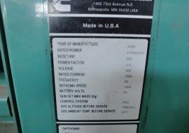 柴油发电机组 美国进口康明斯880W