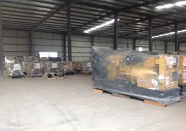 柴油发电机组 仓库一角