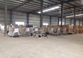 柴油发电机组 仓库一角