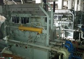 日本三菱发动机。1000Kw