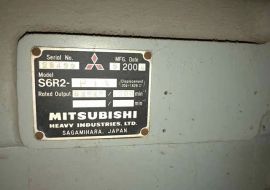 二手600千瓦三菱柴油发电机组