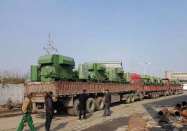 美国：卡梅隆离心式空压机。每分钟200立方。排气压力0.55平方